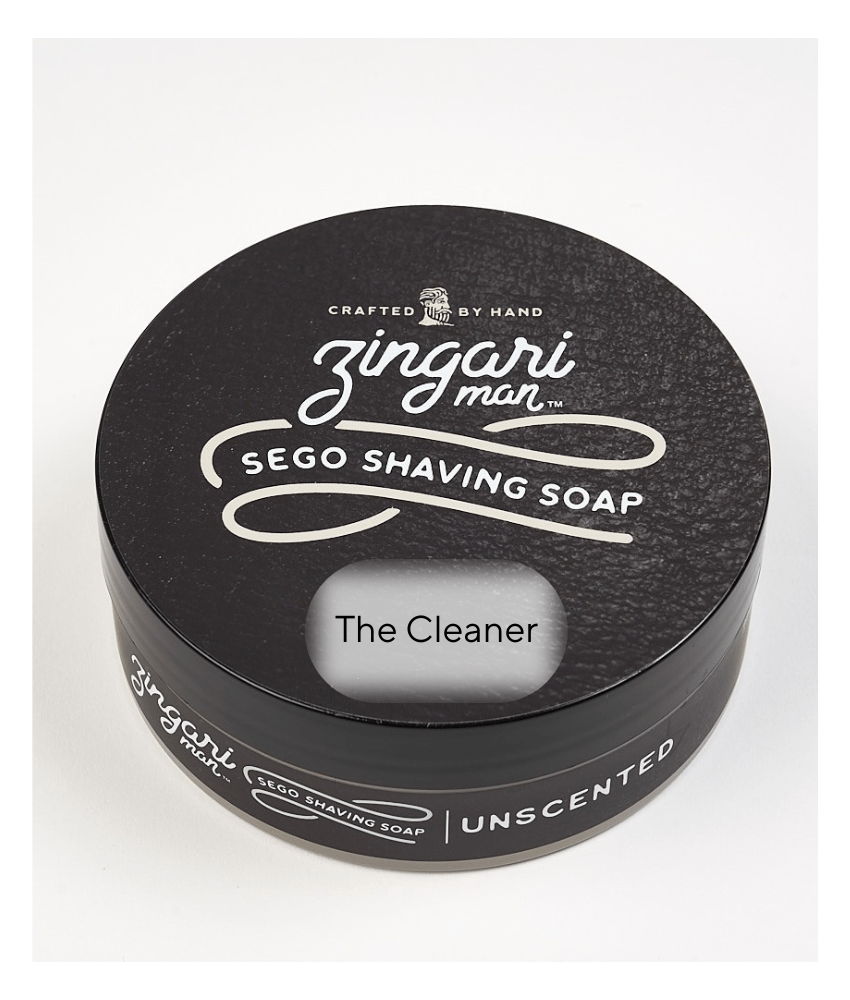 The Cleaner Sego Shave Soap - Zingari Man