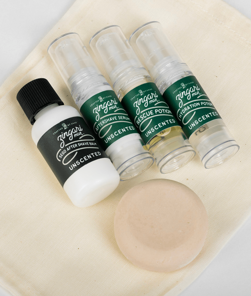 Skincare Travel set - Zingari Man