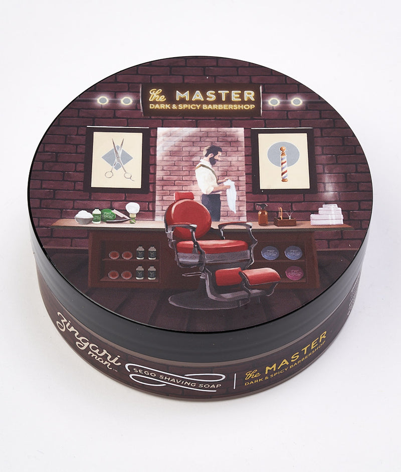 Zingari man The Master luxury shave soap. Scent by artisan perfumer Shawn Maher