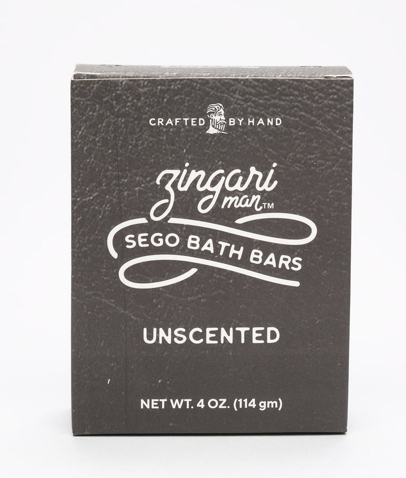 Zingari Man unscented bath soap