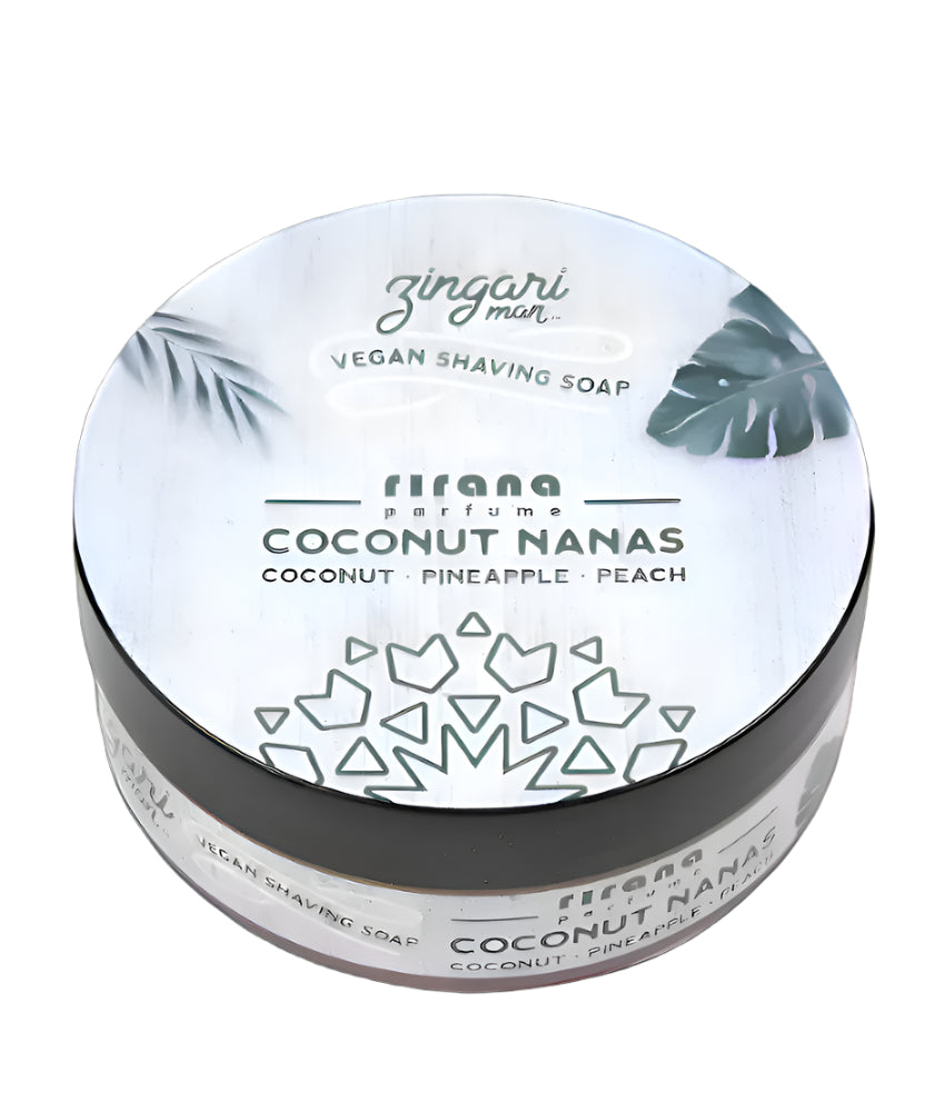 Coconut Nanas Vegan Shave Soap - Zingari Man