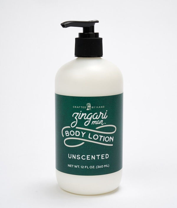 Zingari Man unscented body lotion